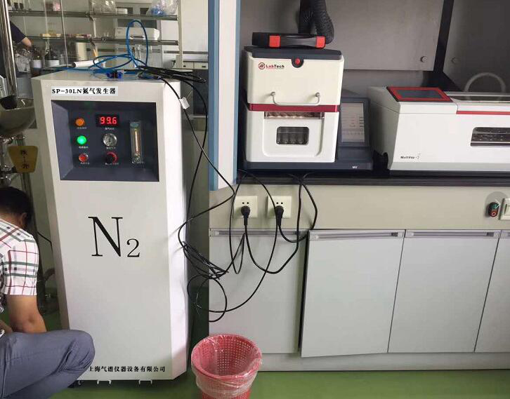 氮气发生器安装调试现场
